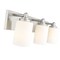 Z-Lite Soledad Vanity, 3-Light, 23 In.W x 6 In.L x 7.5 In.H, Brushed Nickel/White 485-3V-BN - alternate 4